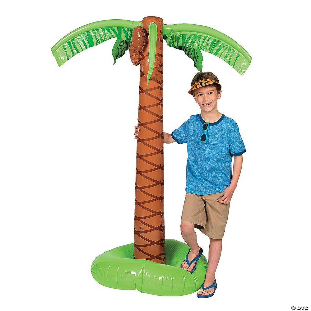 Rhode Island Novelty 66 Inch Inflatable Palm Tree, One per Order