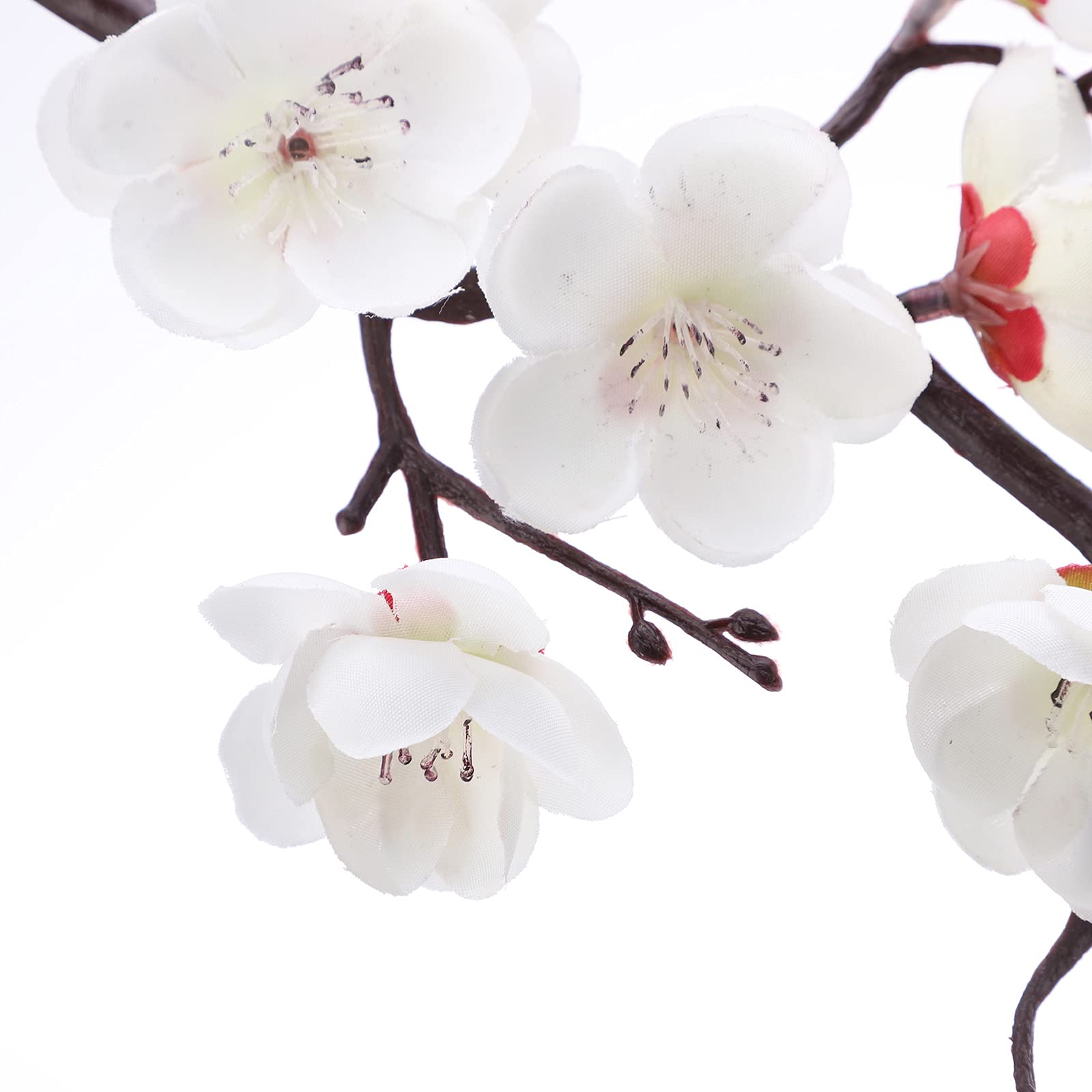 belupai 10pcs Branch di Fiori di Ciliegio Artificiale, 25.6in Vero Vero