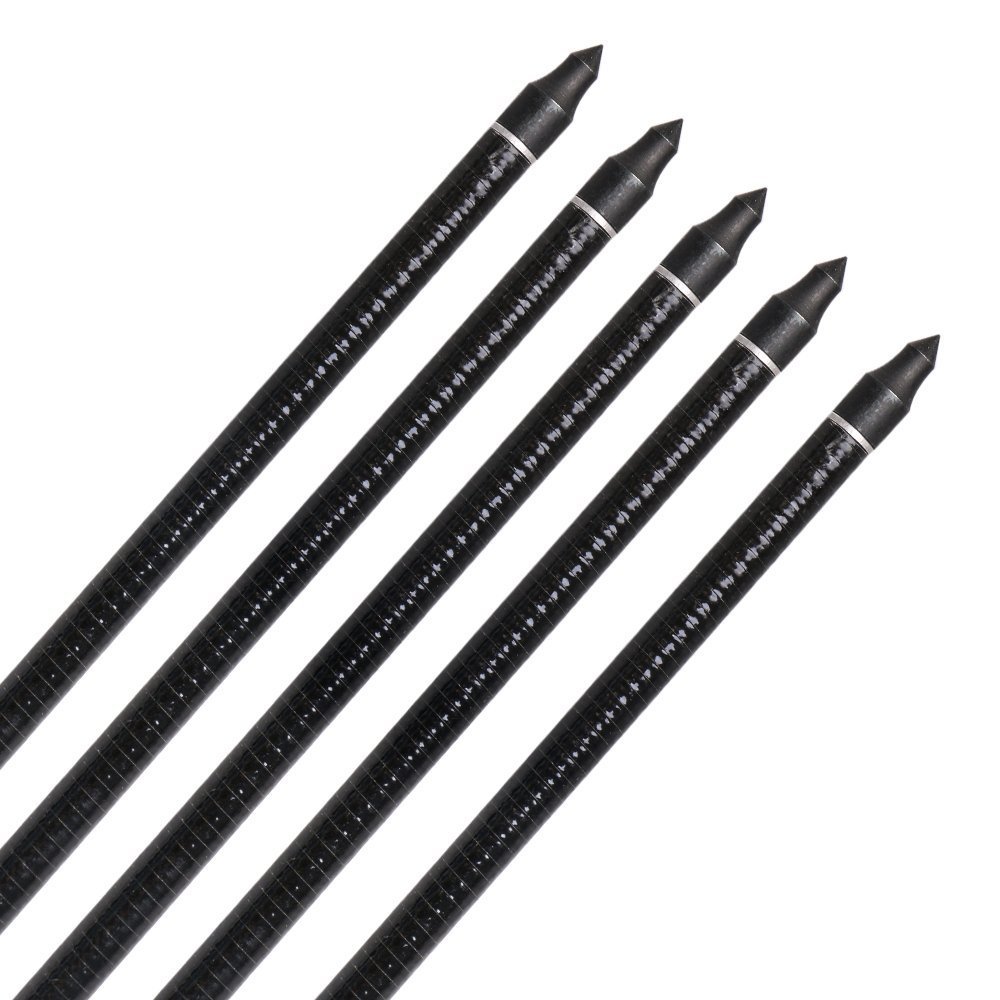 3Z Archery 12 Pacco 31 Pollici Frecce per cacciavite di Ricambio in vetroresina per Caccia con L'Arco da tiro per 20-55lbs Arco Compound e ricurvo