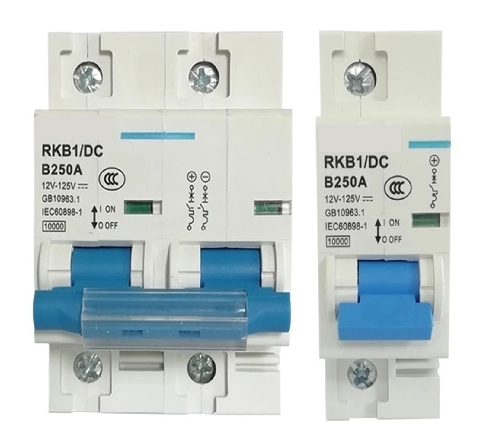 Wyłącznik 1P 2P DC 12 V 24 V 36 V 48 V 60 V 72 V 96 V 120 V ogniwa słoneczne akumulator RV pusty przełącznik 100 A 125 A 150 A 200 A 250 A (1P, 250A)