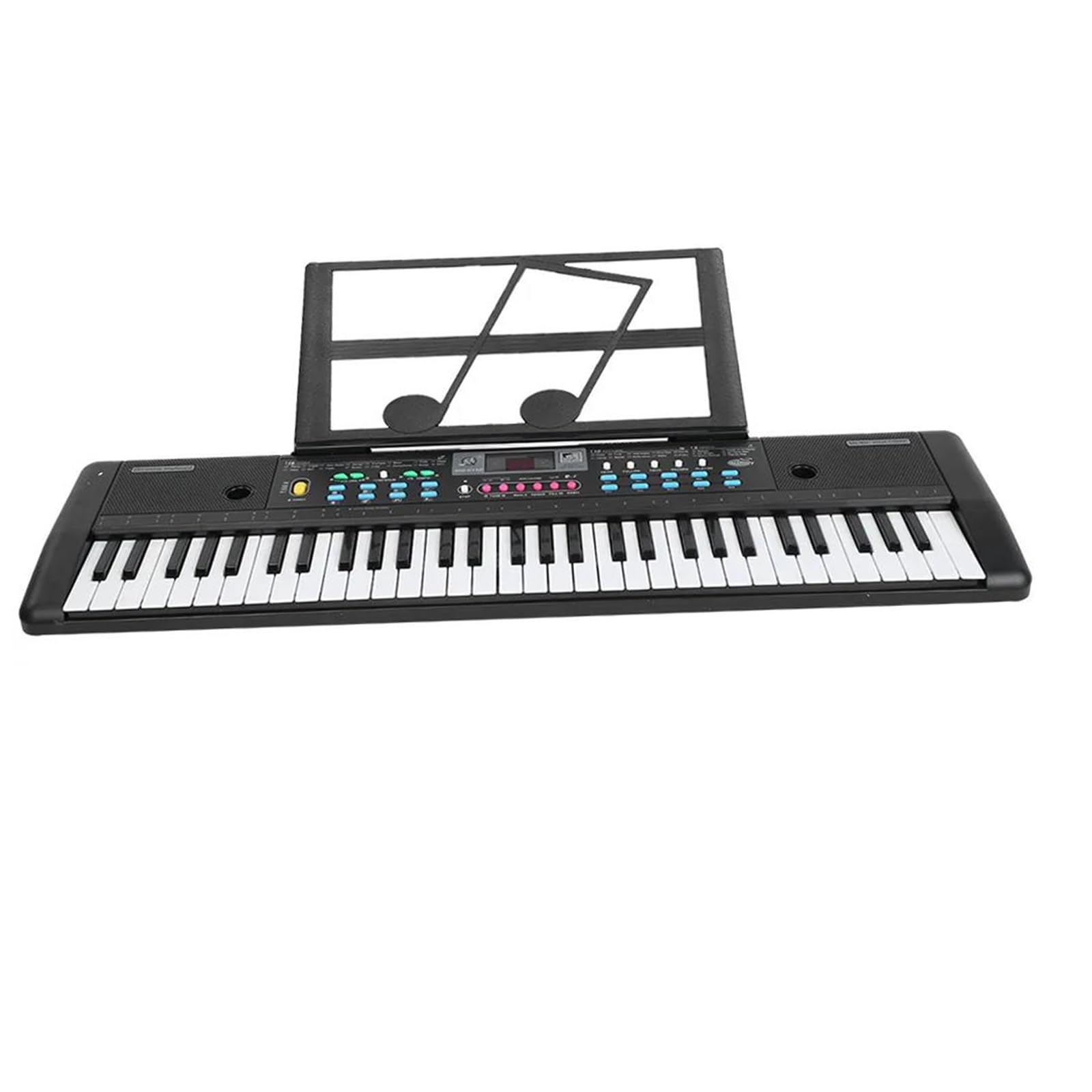 Órgano Electrónico Portátil De 61 Teclas Con Teclado Musical Digital Y Micrófono