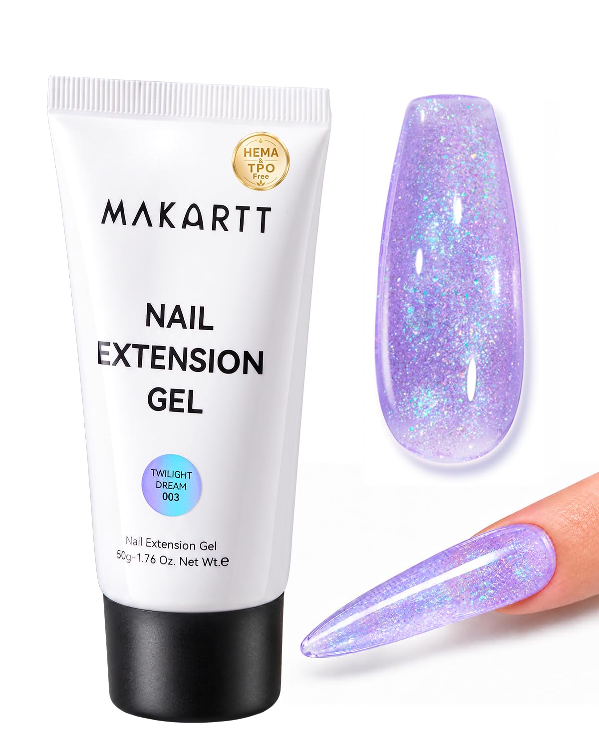 Makartt Pink Poly Nail Gel - Build Stunning Nails -23