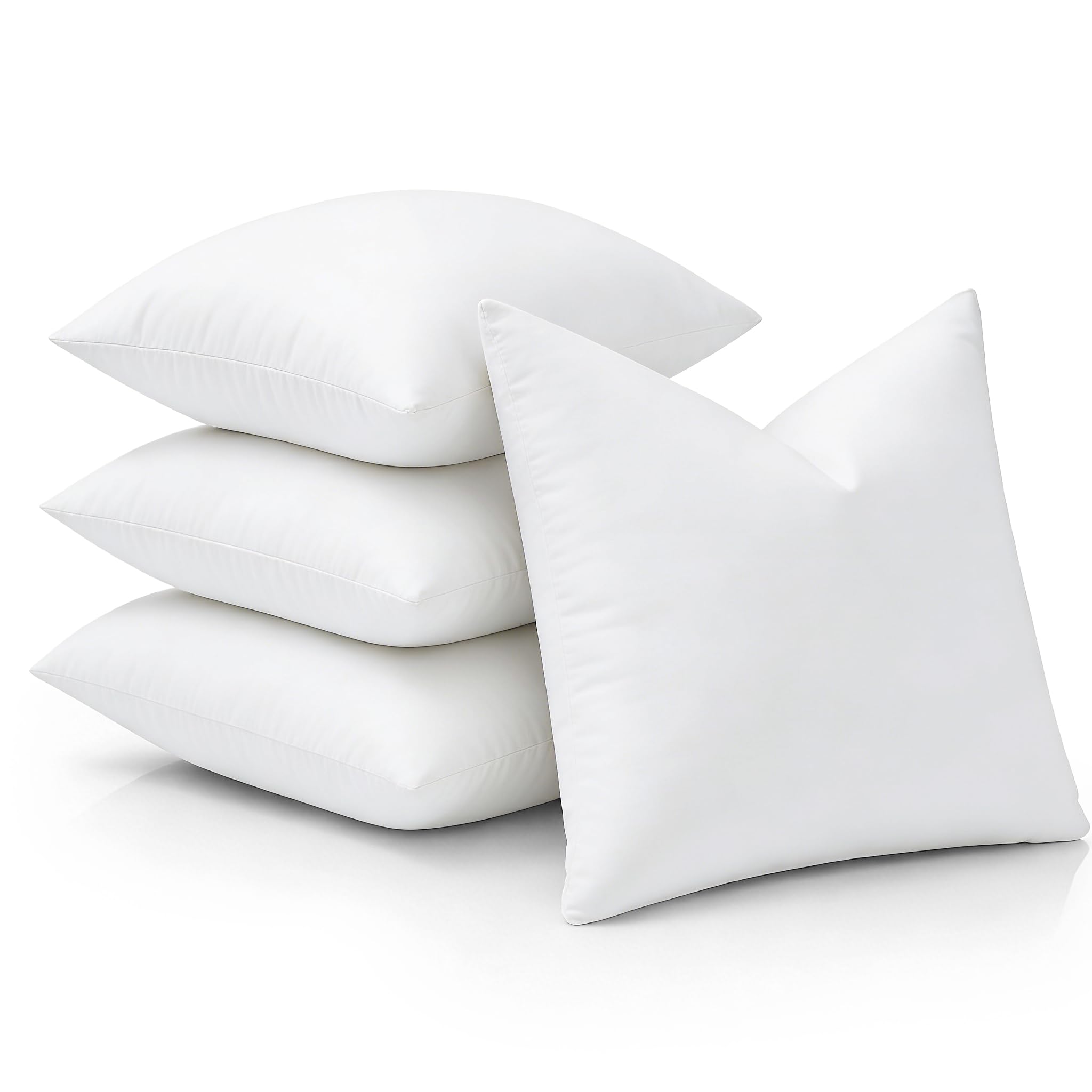 Oubonun Feather & Down Cushion Inserts 50 x 50 cm (Set of 4)