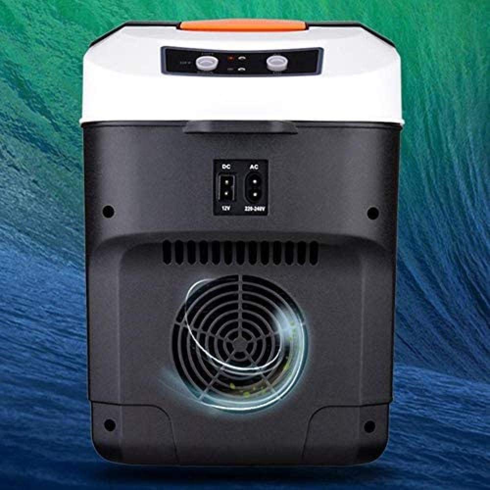 ZLM Frigo Piccolo Frigo Mini frigo per Auto Frigo per Auto a Doppio Uso Frigo da Campeggio per Esterni Portatile 10L