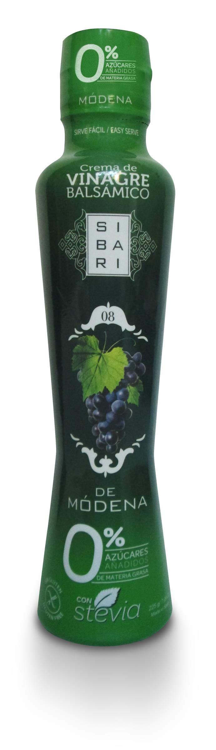 SIBARI crema de vinagre de Modena 0% M.G 225 gr
