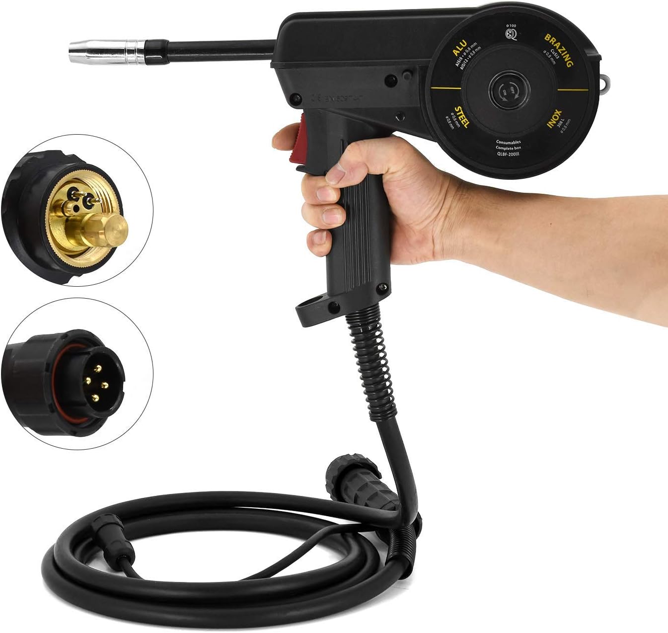 Welding Gun for Wire Feeding