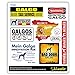 siviwonder Auto Sticker Collection Set 10 Aufkleber - Galgo Espanol White