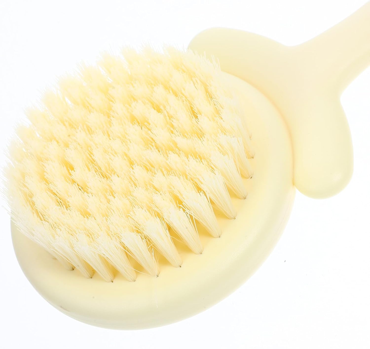 Flower-Shaped Bath Brush Long Handle Soft Bristle Back Scrubber Body Exfoliating Shower Brush Portable for Men and Women