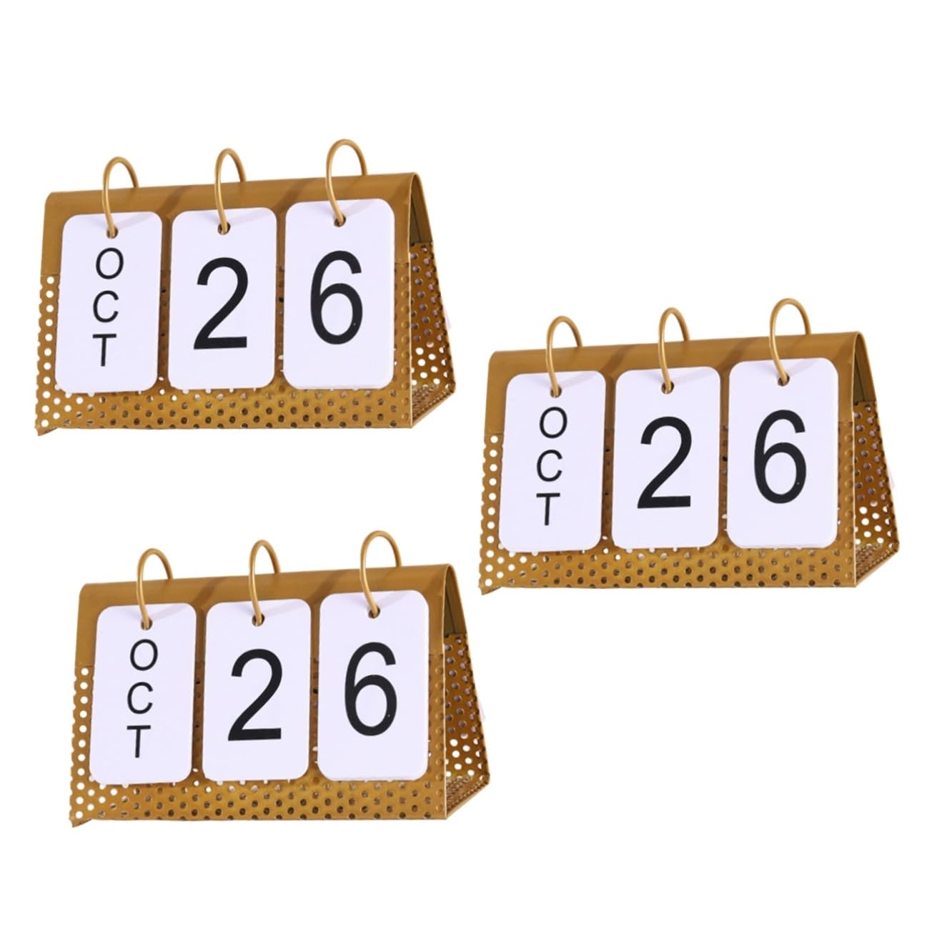 3pezzi Per Mensile Design e Base Stabile Planner Desk Decorativo Per Pianificazione Quotidiana