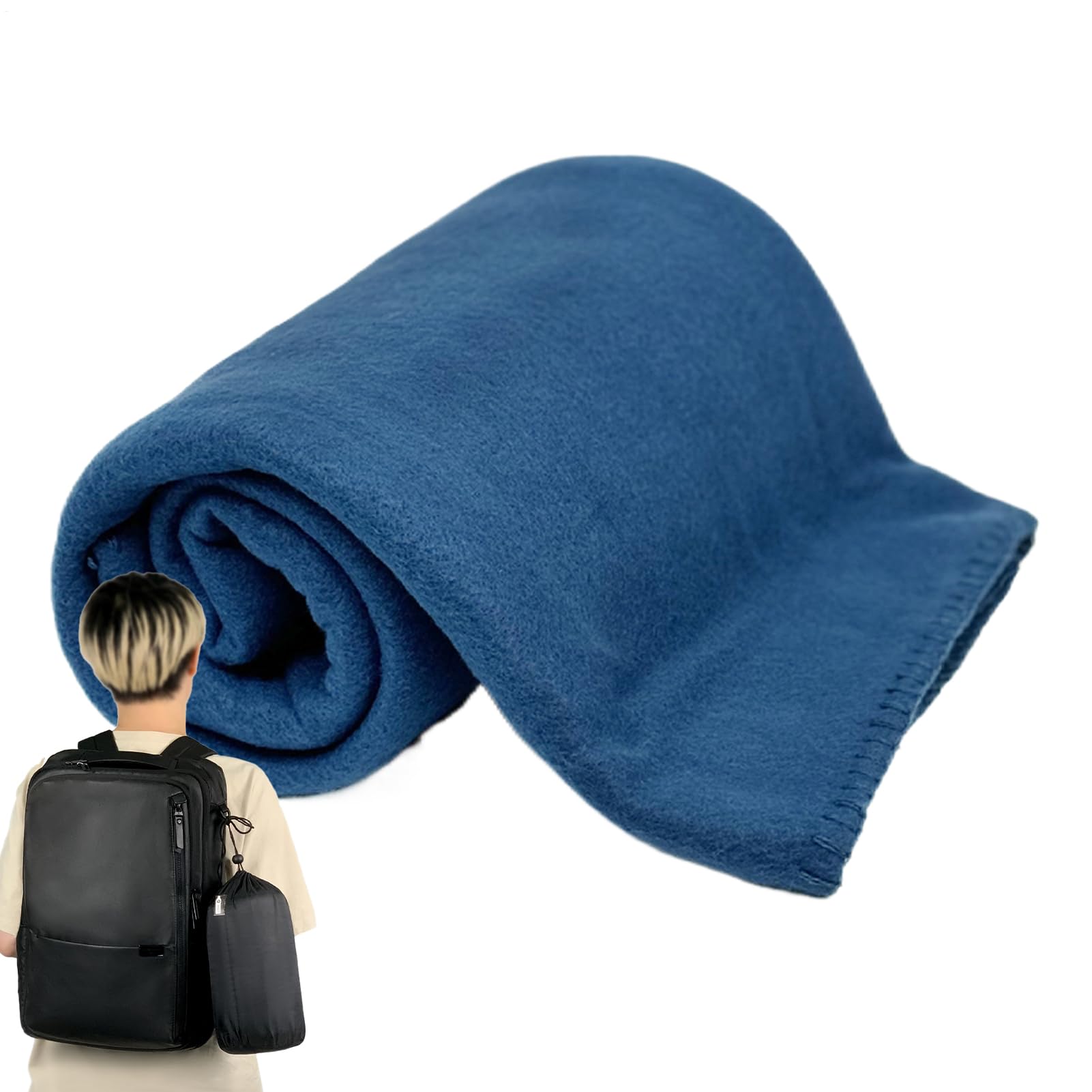 Couverture de voyage en avion : finis les frissons en vol grâce au grand plaid lavable