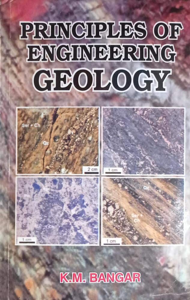 Principles Of Engineering Geology By- K.M. Bangar