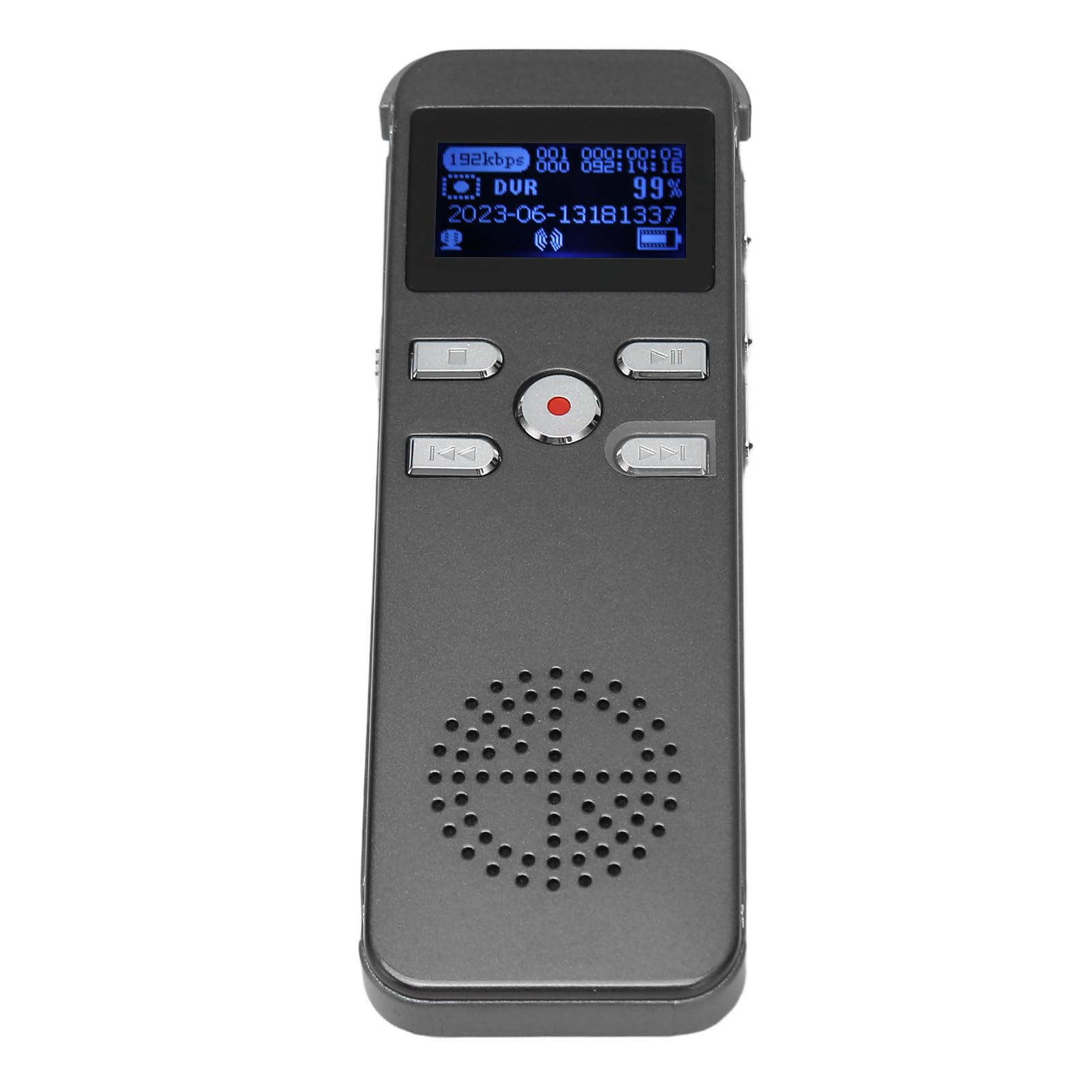 Digital Voice Recorder, Security Password Sound Tape Recorder Timing Recording for Meetings for Lectures (8G)-image-19