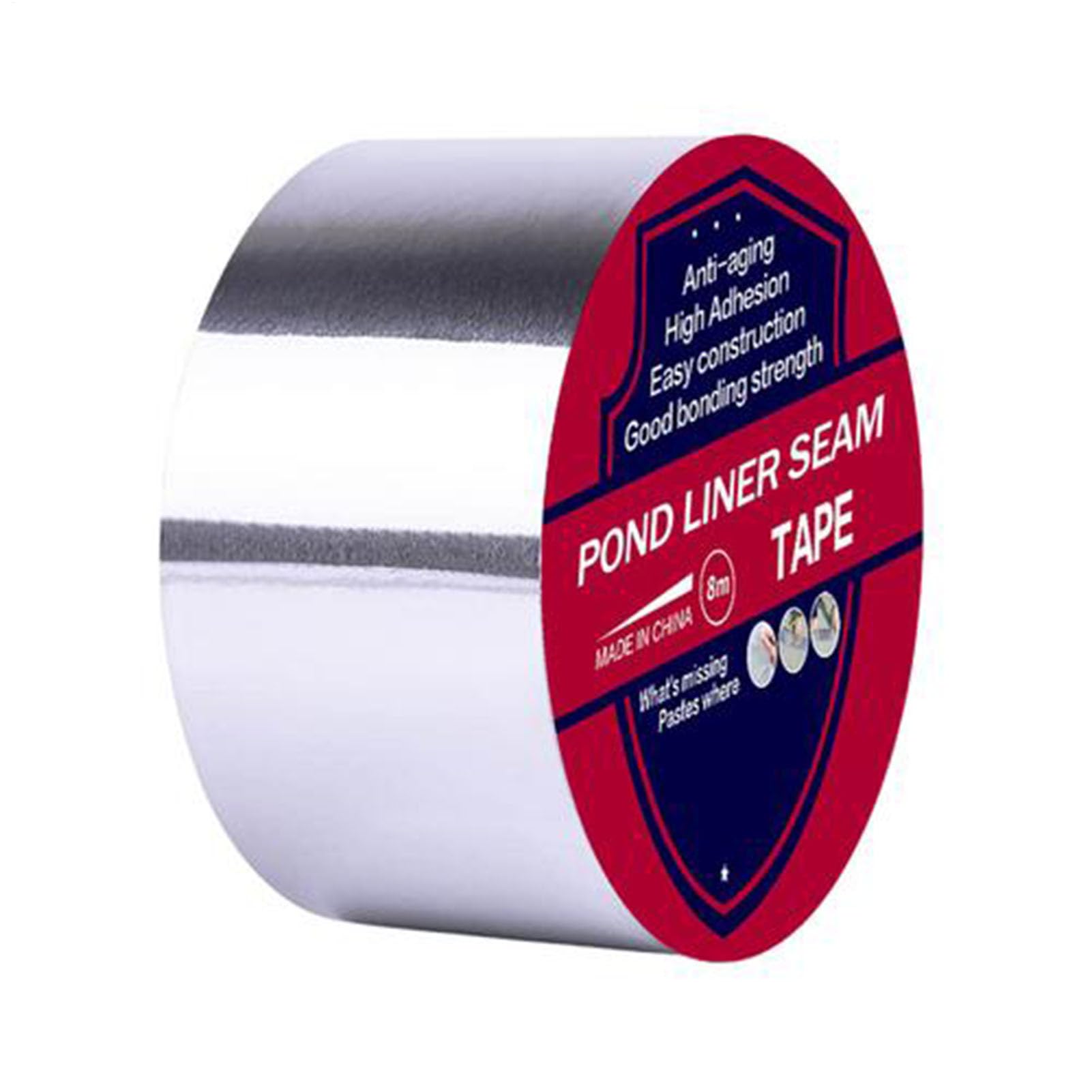 Nuhjytgf Waterproof Tape for Outdoor Use - Super Self Adhesive Sticky Double Sided Repair Tape,Sealing Moisture Barrier Seam and Seal for Crawl Space, Ponds, Swimming Pools or Marine Use