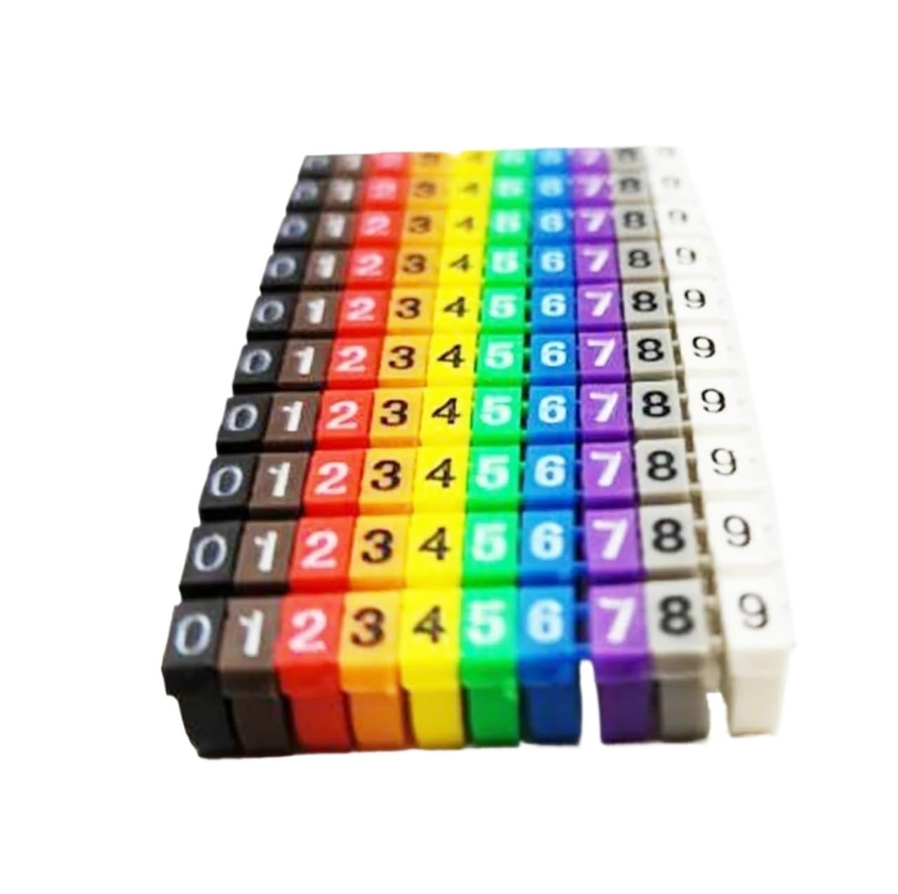 Nozvblxm 2-3Mm Plastic Cable Markers