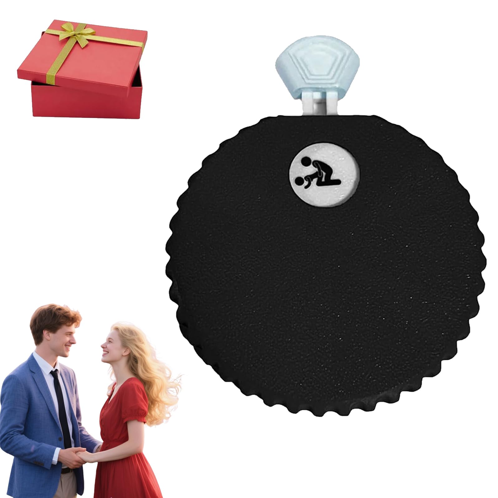 Couples Roulette Game 3D,Couples Roulette Spinner,Bedroom Games for Couples,3D Printed Couple Games Position Selector,Date Night Ideas Romantic Game to Promote Proximity and Communication-A