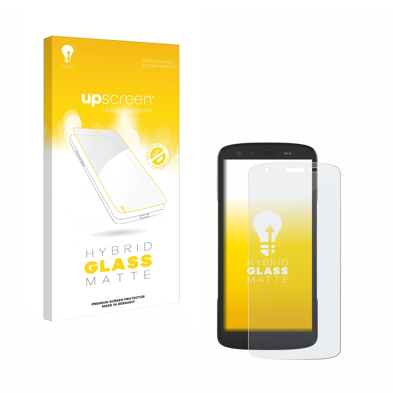 Upscreen Protecteur D´Écran Mat En Verre Pour Zebra TC22 / TC27