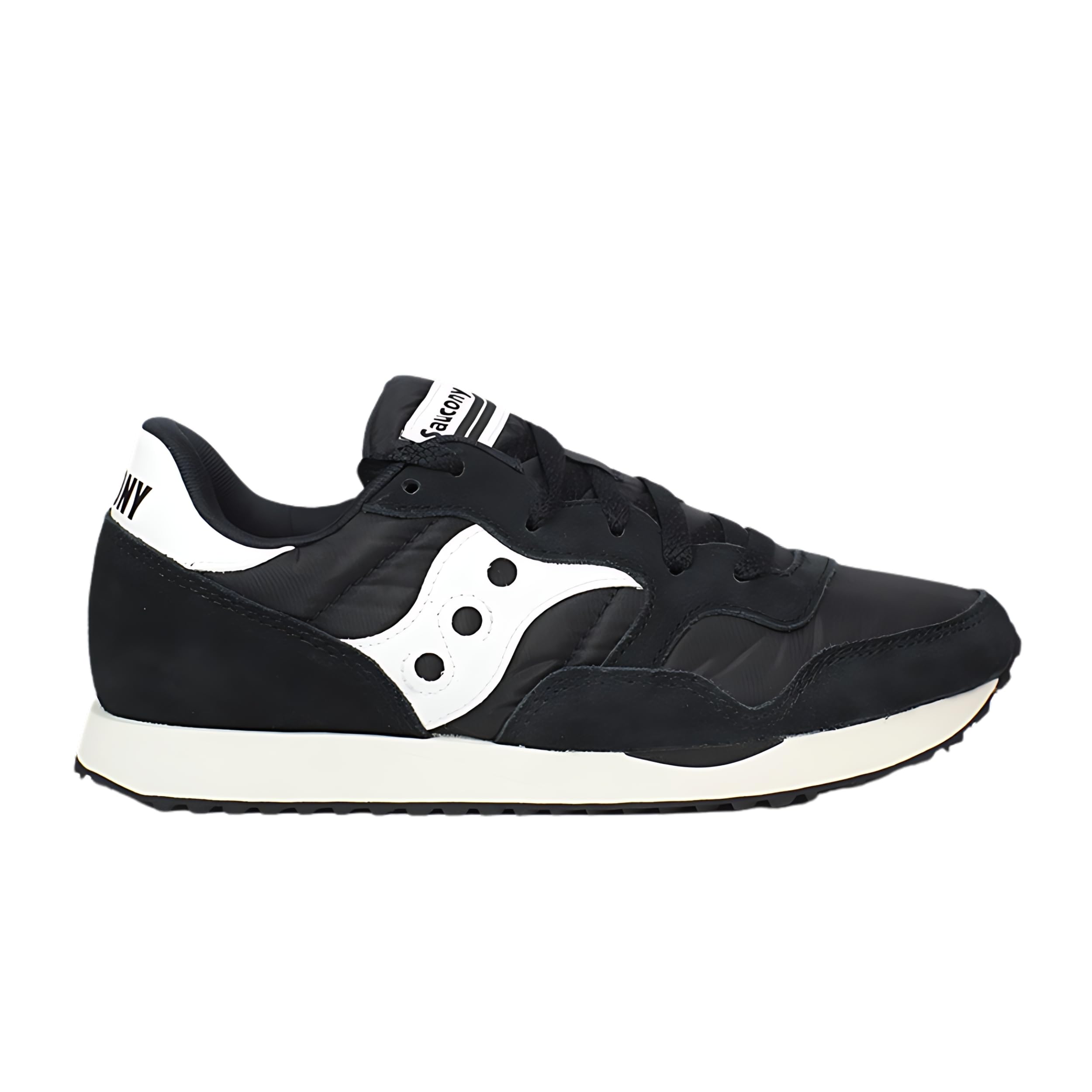 Saucony Womens DXN Sneaker Trainer Shoe, Black White