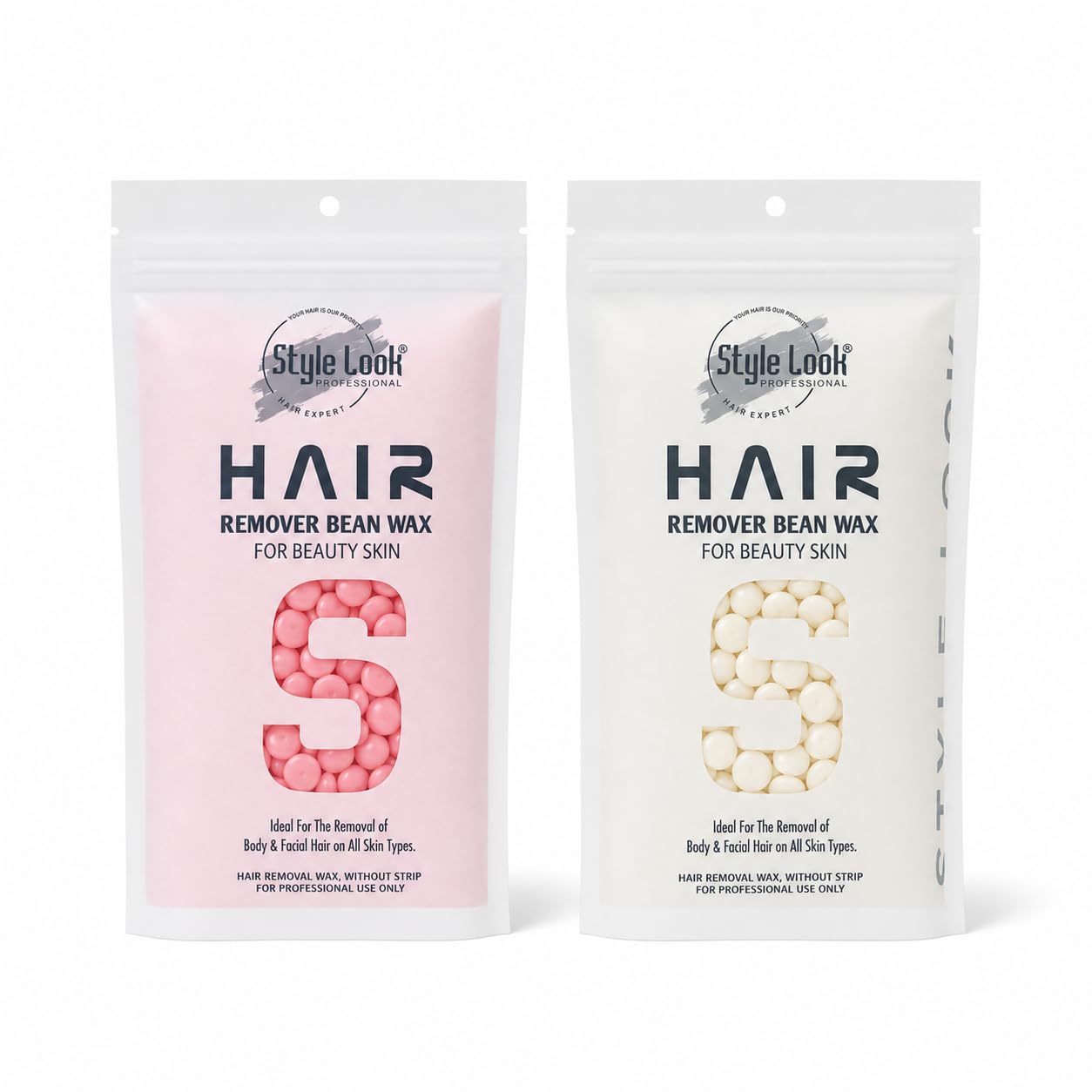 Style Look Hair Remover Bean Wax, Stripless Hard Wax Beads for Face, Arms, Legs & Body, for Women & Men, Salon & Home Use-image-45