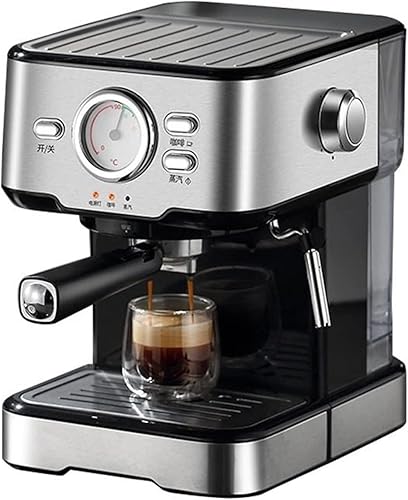 WJHSP kfj - Máquina de café expreso máquina de café semiautomática con leche capuchino café espumador de leche moca espumador de leche