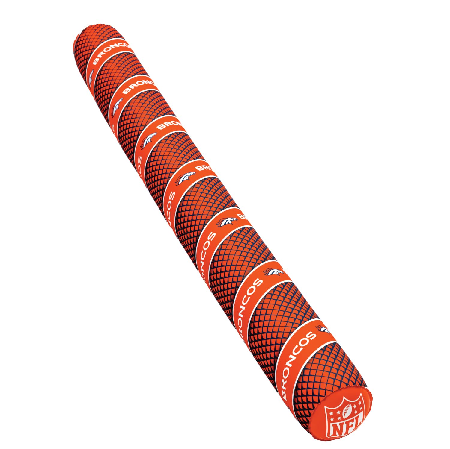 BigMouth NFL 48” Inflatable Pool Noodle Officially Licensed NFL Fan Gear Soft Top Large Jumbo Float for Adults and Teens