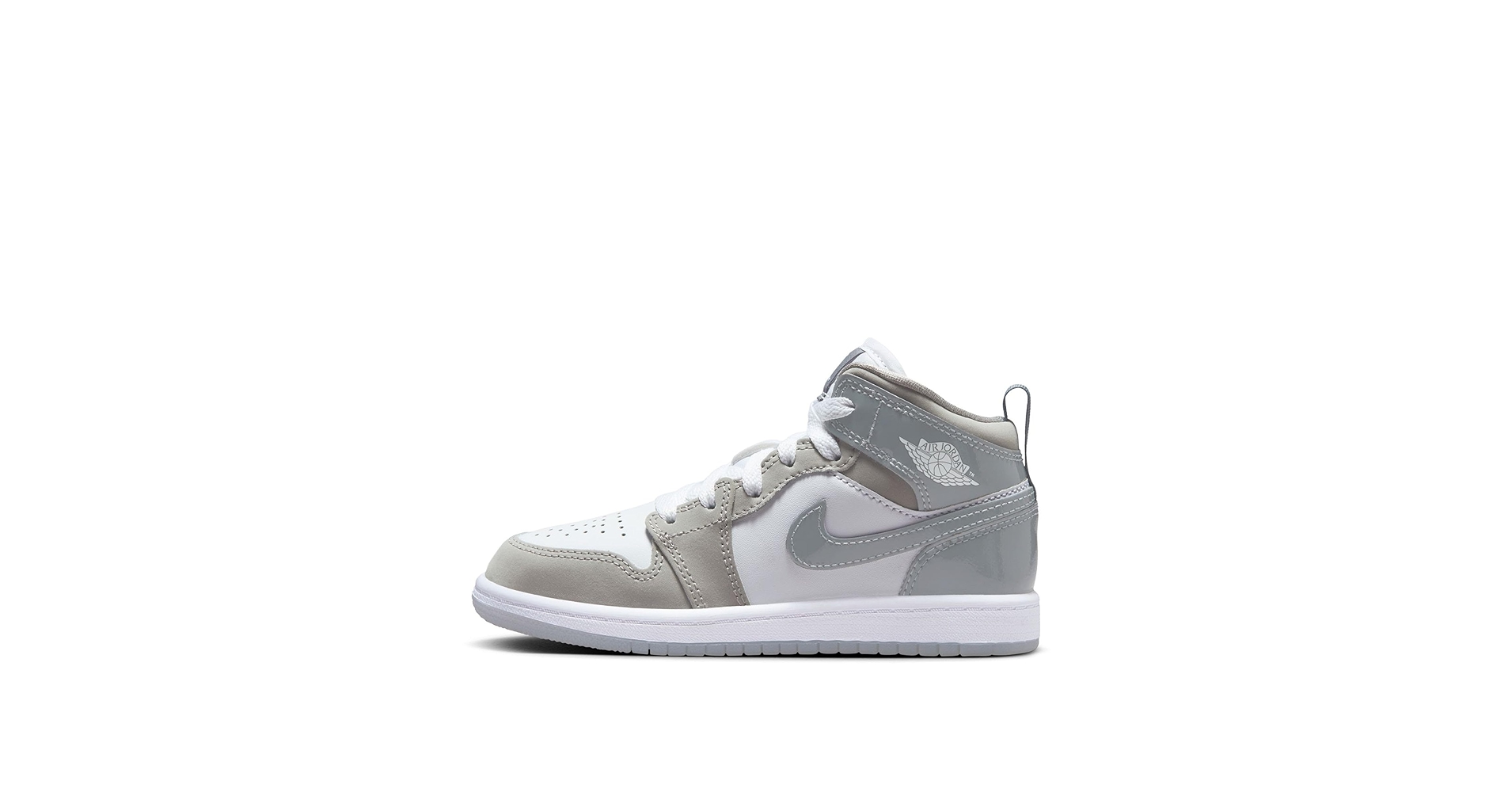 Air Jordan 1 Mid グレー/ブルー 9.5 (US) Nike Air Jordan 1 Mid Crater Grey University Blue Men's