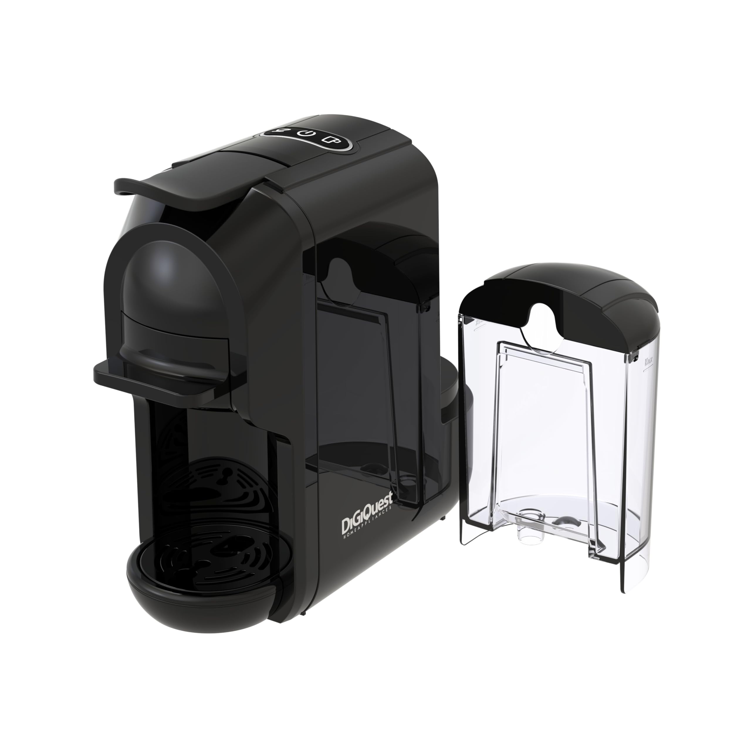 DIGIQUEST Macchina da caffè Multicompatibile COFFY | Modulo per capsule Lavazza Blue® Incluso | Caffè corto e lungo | Potenza 1450 W| 0,6 Litri | 19 Bar | Adatta ai gusti di tutti