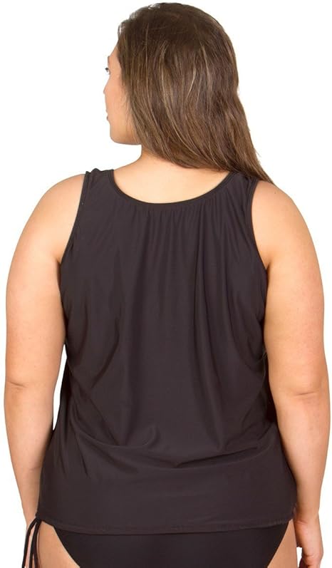 Plus size swim shirt with bra Clearance