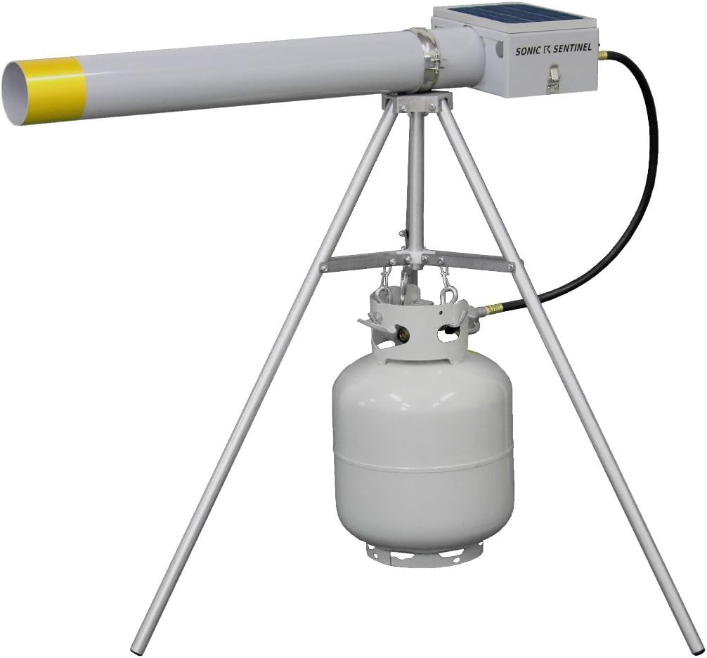 M14-1 Propane Sound Cannon & Tripod Bird Deterrent