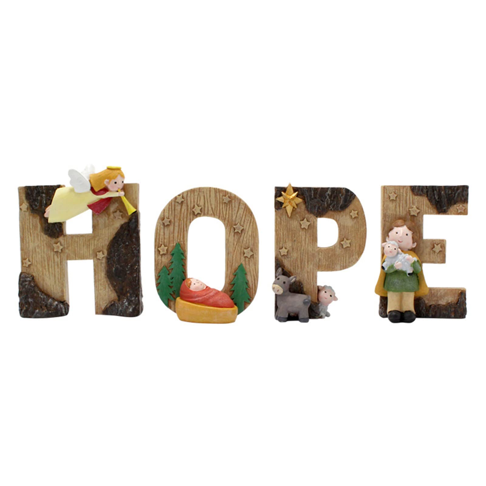 Tsophreniq Holy Spirit HOPE Bless Infant Statue Figurine Renaissances Collection Religious Ornament Catholic Gift Decor Holy Spirit Ornament Family Figurines