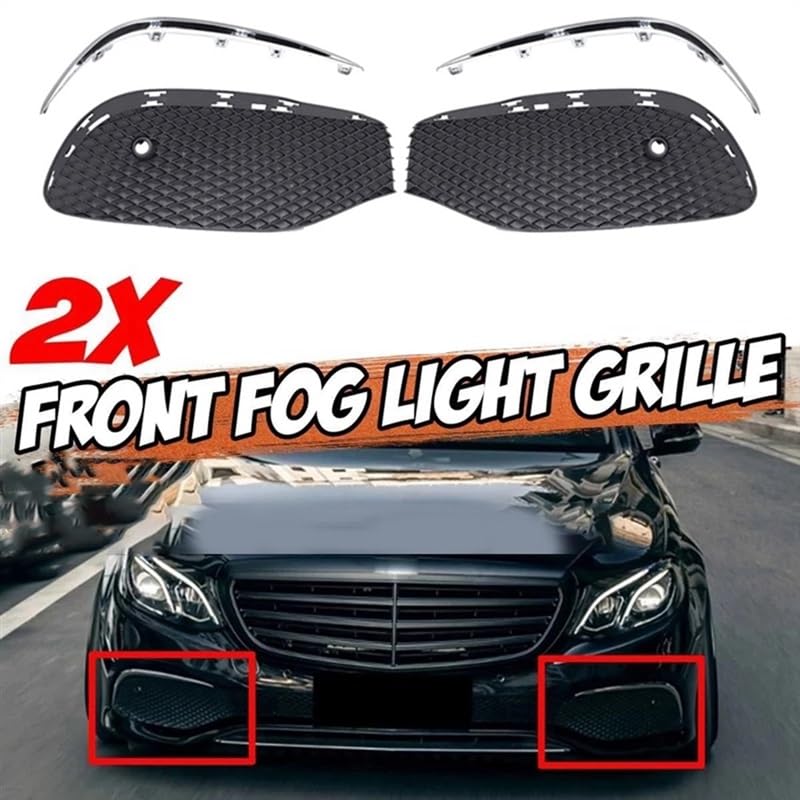 Cubierta de luces antiniebla para parachoques de coche Clase E W213 2016-2020 3