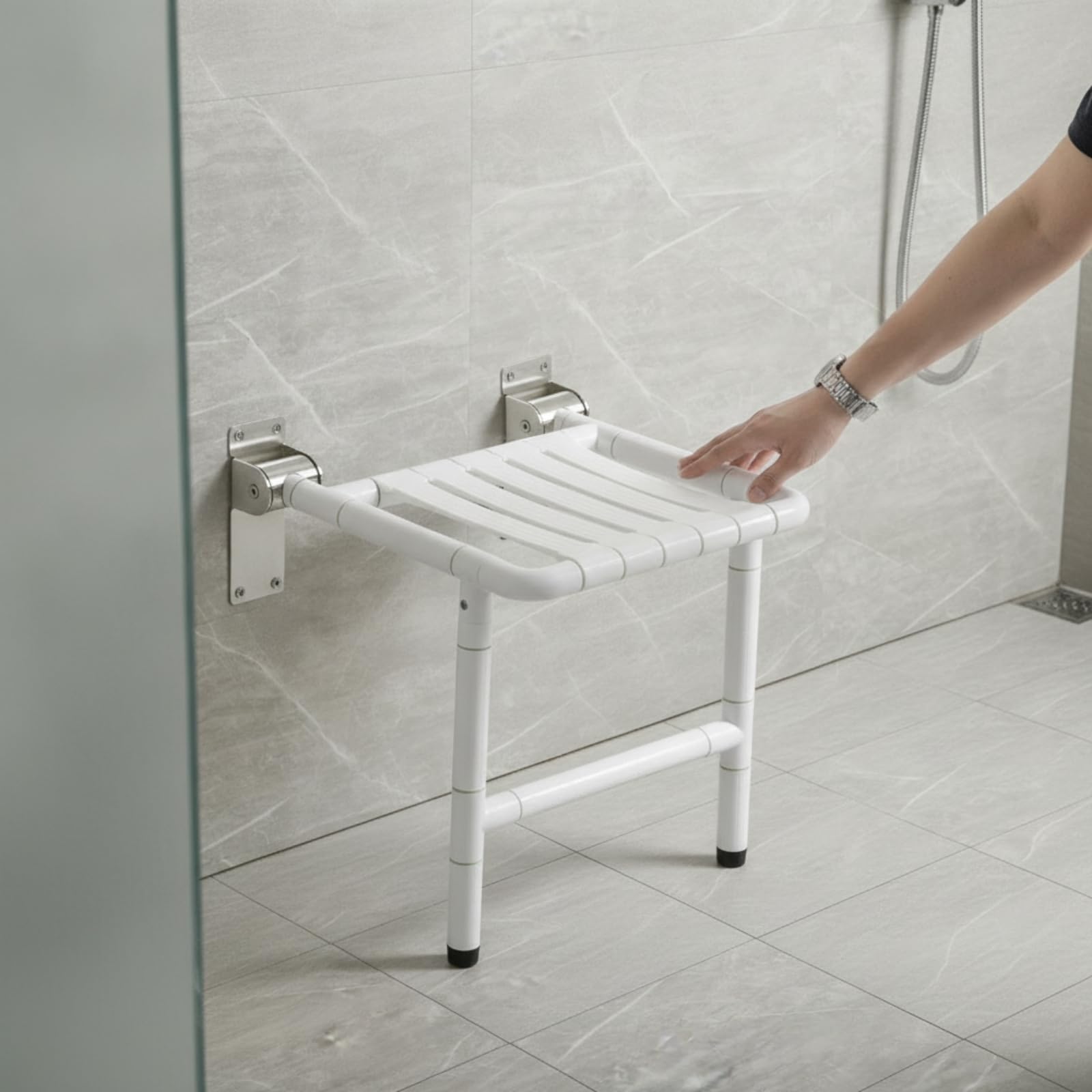 Silla Ducha Plegable Estable, Color to 2