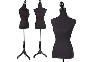 Adjustable Height Mannequin Dress Form Female for Clothing Display
