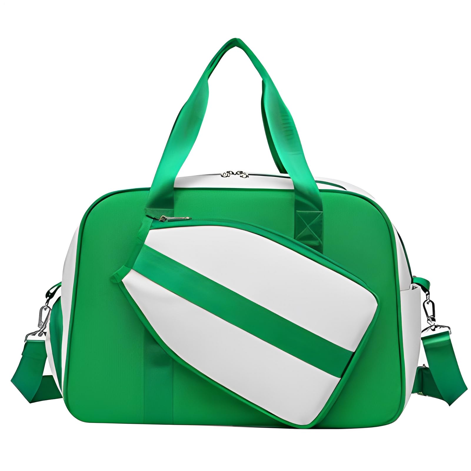 Borsa da pickleball, grande capacità, con scomparto per scarpe, modalità di trasporto flessibili, borsa a tracolla per palestra, viaggi, tempo libero e torneo, 46 x 33 x 20 cm