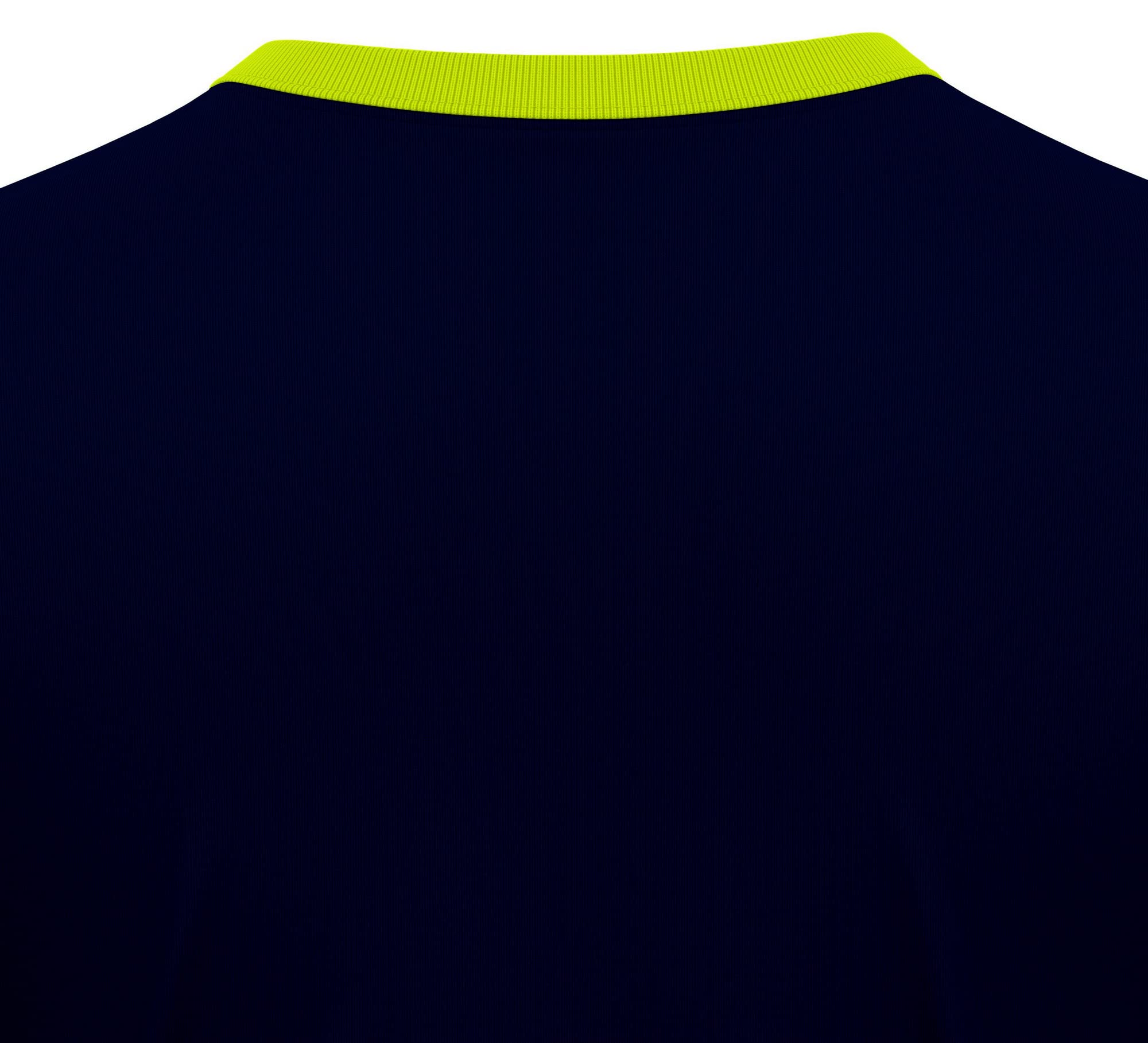 T-shirt haute visibilité à manches courtes à séchage rapide avec bande réfléchissante haute visibilité col rond sécurité travail respirant haut t-shirt bleu marine jaune