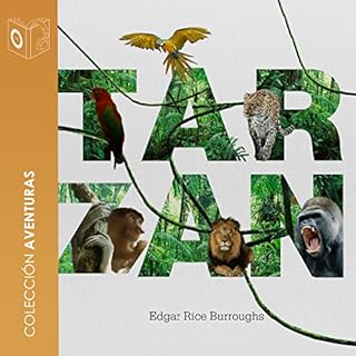Tarzán de los monos [Tarzan of the Apes] Audiolibro Por Edgar Rice Burroughs arte de portada