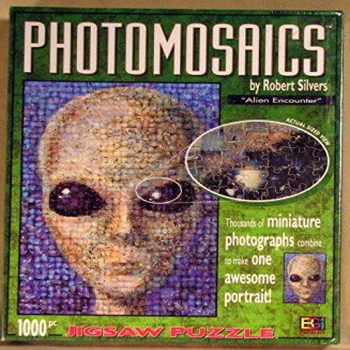 Buffalo GamesPhotomosaics by Robert Silvers "Alien Encounter" 1000-piece