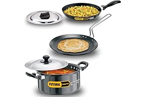 Smith & Hawkins Futura Non-Stick Induction Compatible 5-Piece Set