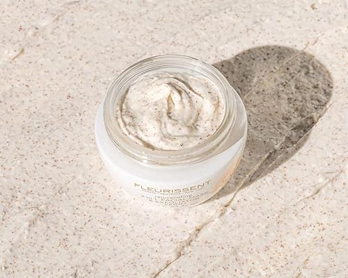 Miniatura 4 de Fleurissent Enchanted Elixir – Máscara facial de peonía 2 en 1 y exfoliante – Fusión floral revitalizante, 99% natural y certificado orgánico