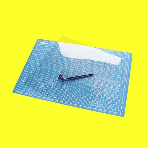 Miniatura 6 de 12 hojas  Mylar transparente de 7 mil  12 x 12 pulgadas  Hoja para hacer plantillas en blanco  para Cricut, Silhouette, herramienta de corte gyro-cut