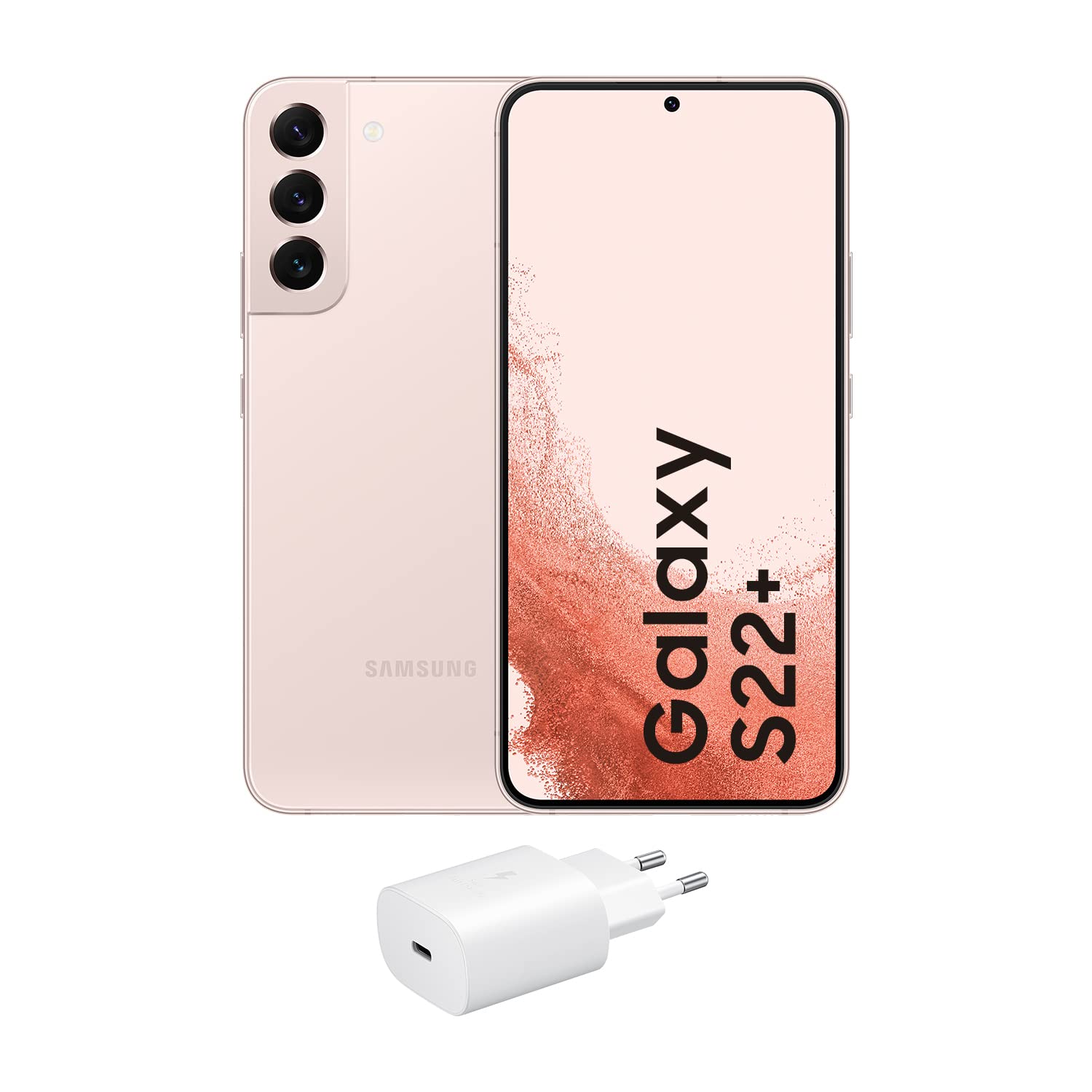 ギャラクシー Galaxy S22+ プラス SIMフリー 256GB Samsung Galaxy S22+ 5G Rosa + Ladegerät - Handy frei 256GB Android