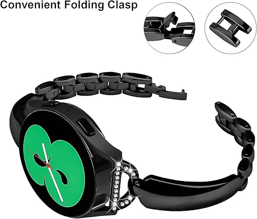 Miniatura 3 de Mtozon Pulsera brillante de 0.78 pulgadas compatible con Samsung Galaxy Watch 5 de 1.575 pulgadas, 1.732 pulgadas, Galaxy Watch 4 Band 1.575