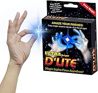 Vista 9 de D'lite Juego de Trucos de Luz de Pulgar Mágico / 2 Dedos Mágicos de Luz Ultra Brillante Originales Increíbles - Trucos de Magia de Primer Plano