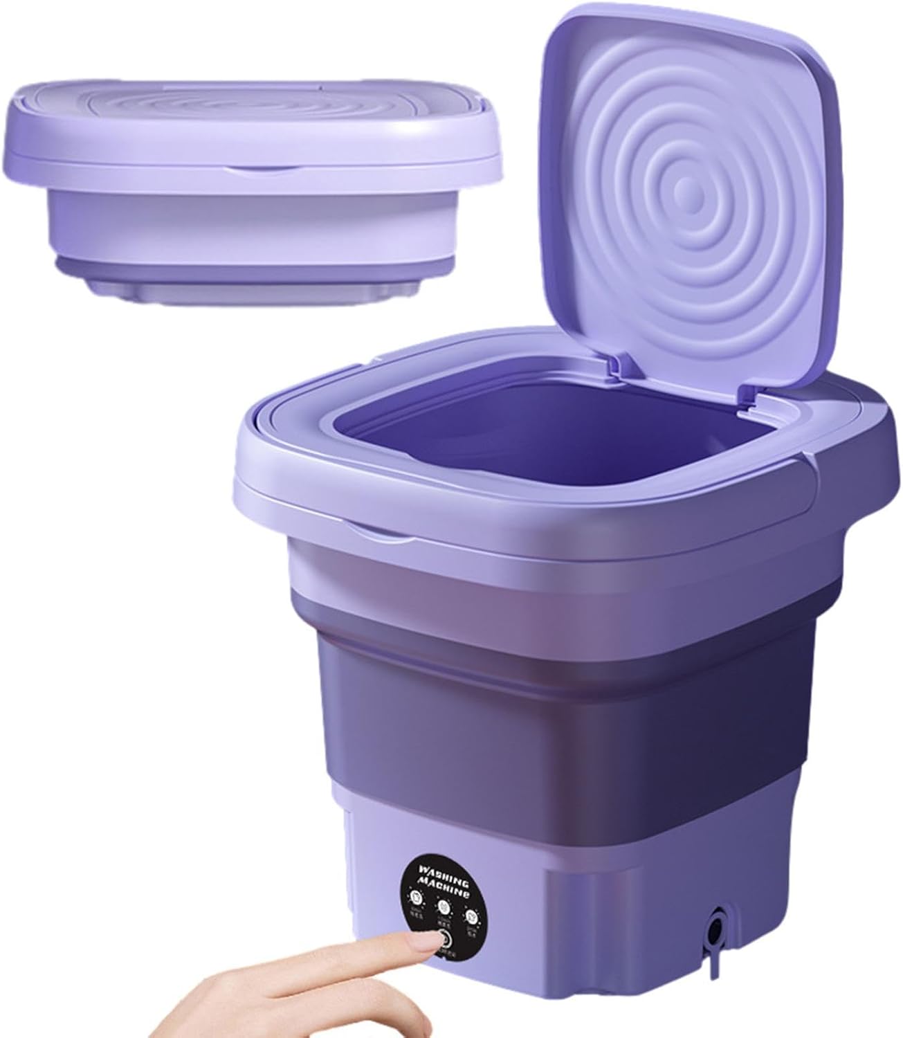 Foldable Washing Machine,Mini Washing Machines,8L Capacity Portable