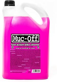 Muc-Off Nano-Tech Bike Cleaner, 5 Liter - Fast-Action, Biodegradable Bicycle Cleaning Fluid - Safe On All Surfaces And Suitable For All Types Of Bike