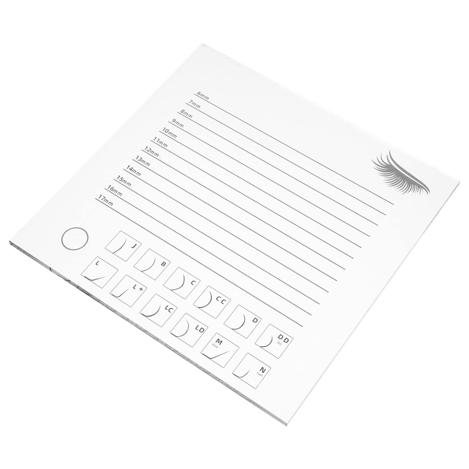 Eyelash Display Board False Eyelash Display Tray Grafting Eyelash Tray Eyelash Grafting Supply Beauty Salon Supply Eyelash Extension Tool Lash Storage Board False Eyelashes Holder