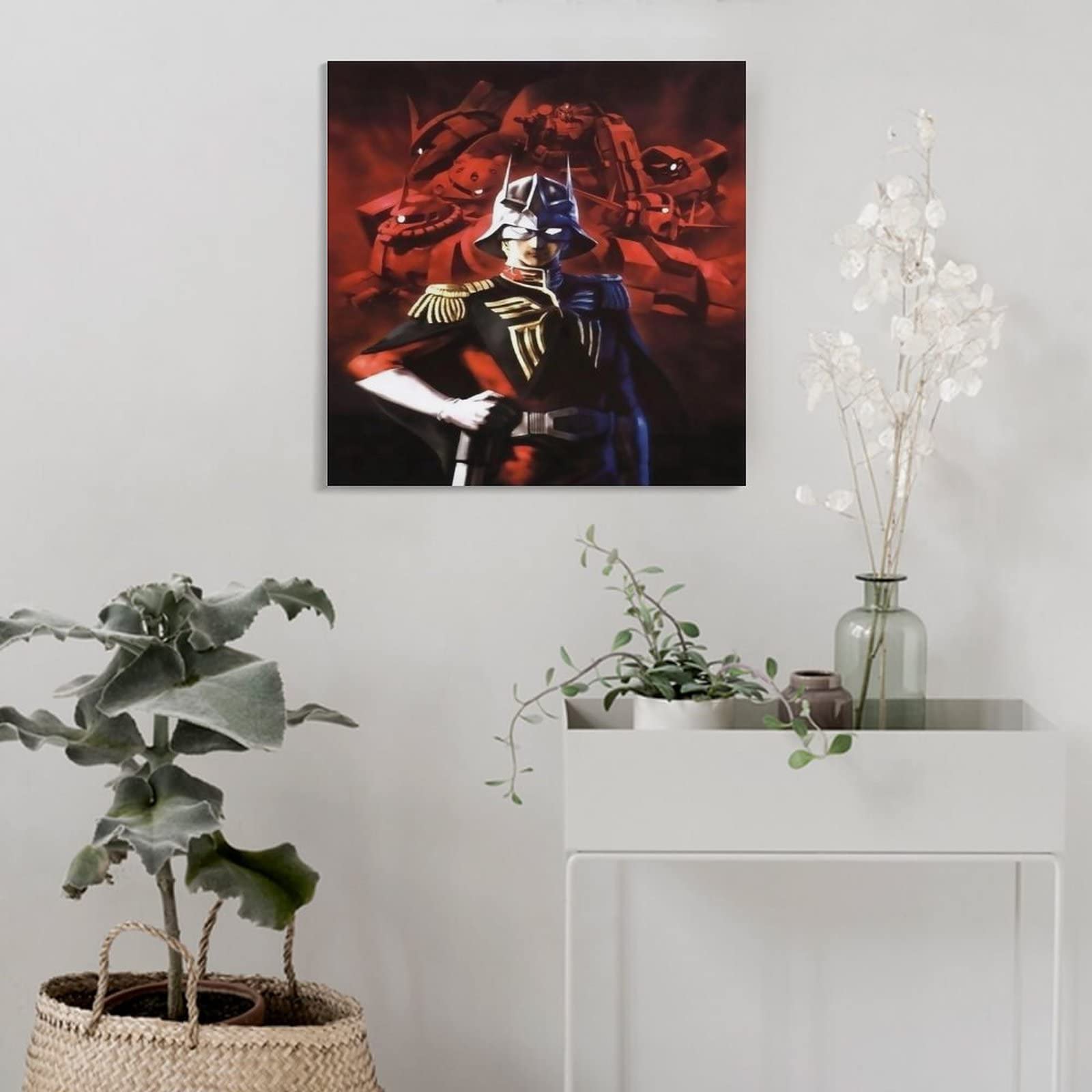 Amazon.co.jp: ポスター アートパネル ネオ ジオンガンダム シャア