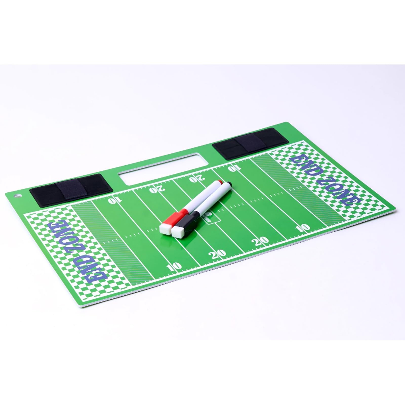 41 X 28.5 CM Lavagna Magnetica Calcio, Cartella Tattica per Allenatore di Calcio, con Pennarello e Pedine Magnetiche, Materiale Resistente, Ideale per L'allenamento
