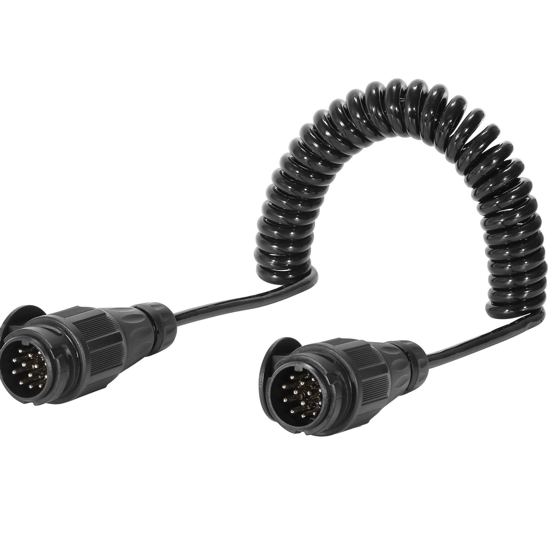 ETUKER 2X Anhänger Stecker 3polig Stecker Traktor 12v Dreipo
