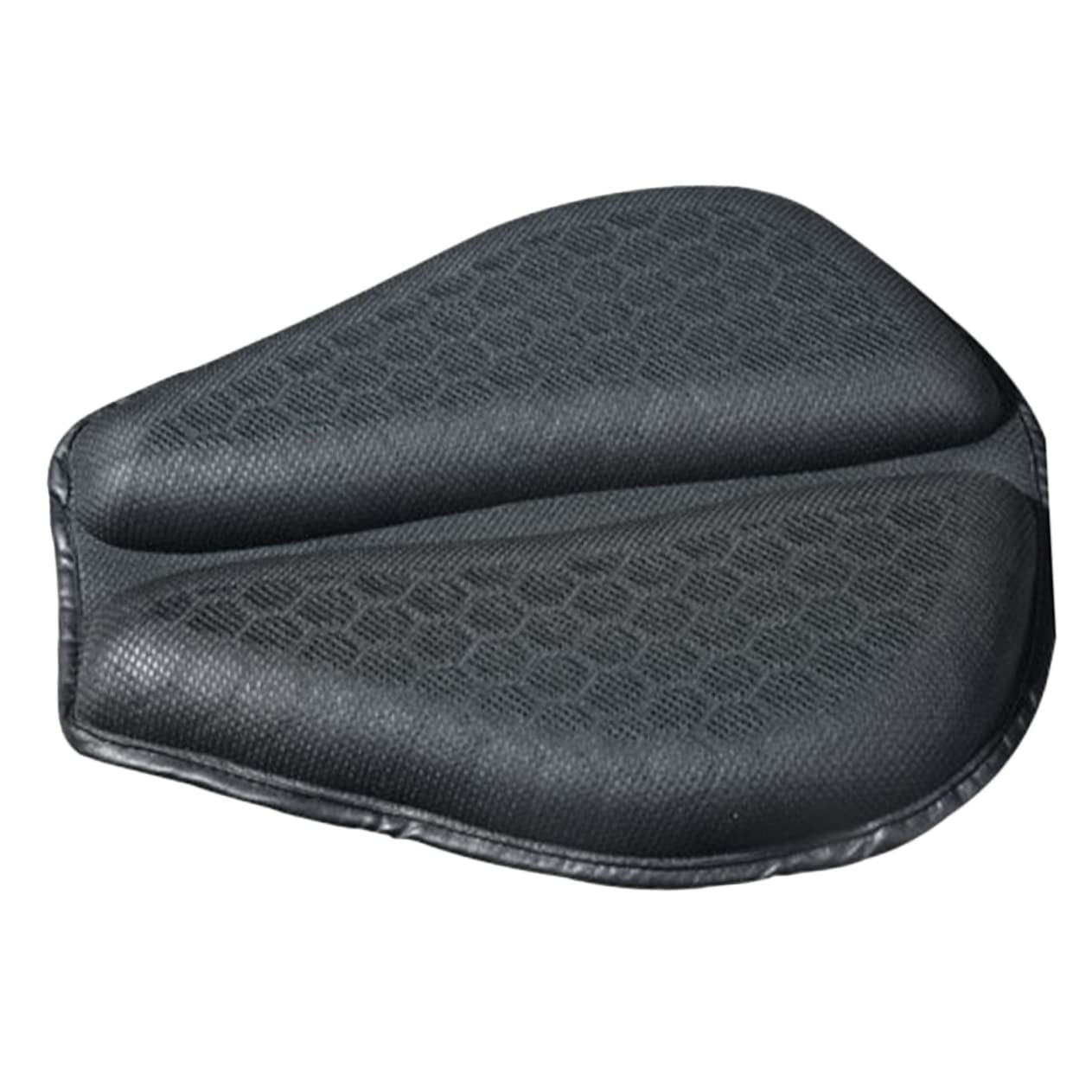 ULTECHNOVO Coprisella Moto Mesh Nero Cuscino Gel Antishock e Traspirante, Fodera Sedile Estiva per Motocicletta, Accessorio per Viaggi