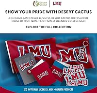 Vista 6 de Desert Cactus Loyola Marymount University Baseball Hat Lions LMU Brimmed Embroidered Cap Adjustable Cloth Strap Adult Type A